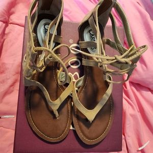 Carlos Santana sandals